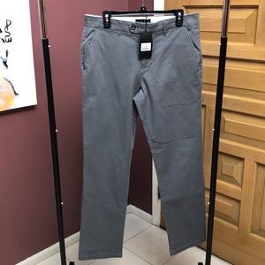 Men’s flat front chinos